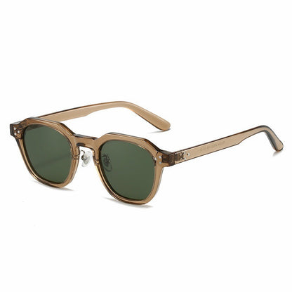 Retro Polarized UV Protection Round Sunglasses