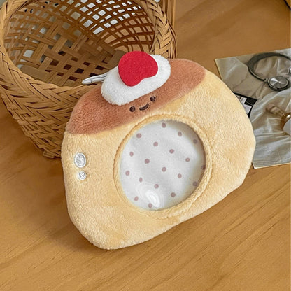 Anime Plush Card Holder Keychain Cute Mini Bag