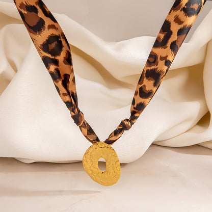Ocean Series Pendant Scarf Necklace Stylish Casual
