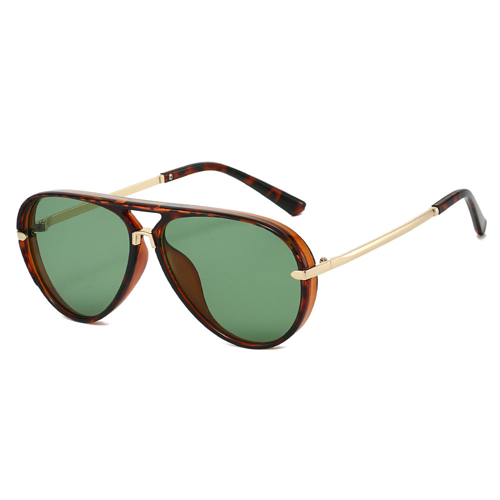 Trendy Oversized Sunglasses Retro Frog Eyewear