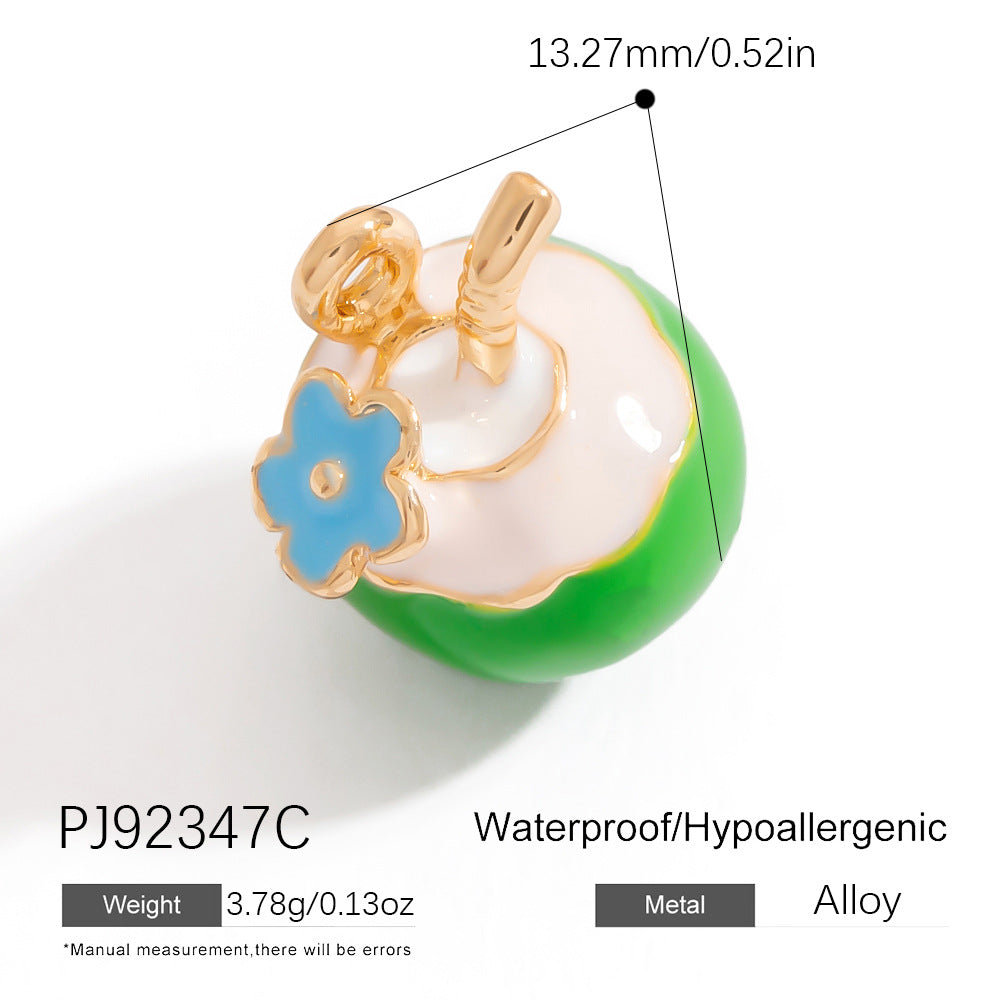 Cute Cartoon DIY Jewelry Accessories Colorful Pendants for Crafting