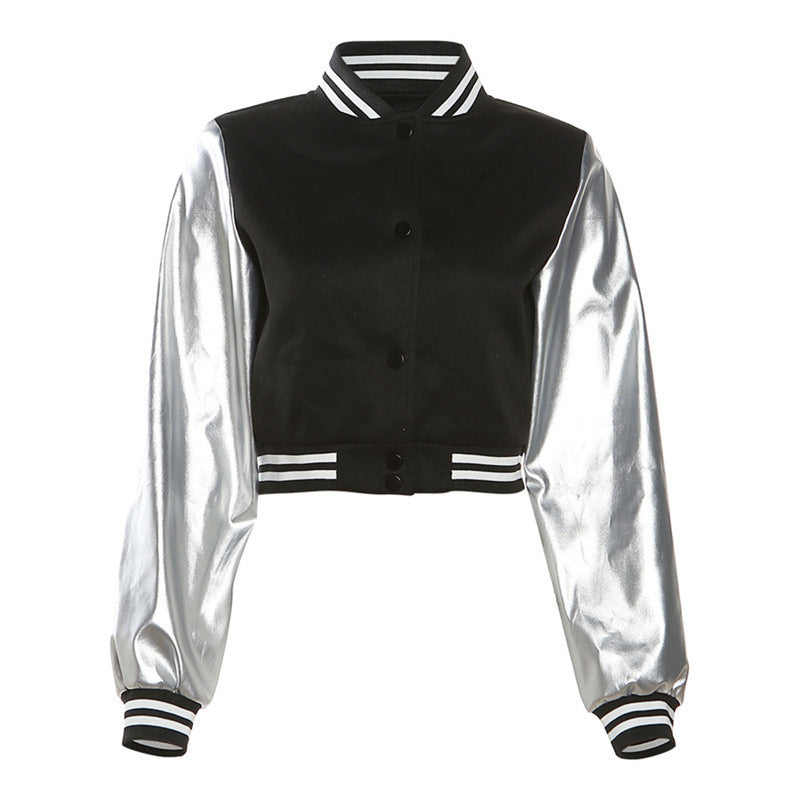 Fashion Embroidered Slim Fit Baseball Jacket