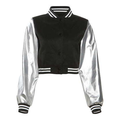 Fashion Embroidered Slim Fit Baseball Jacket