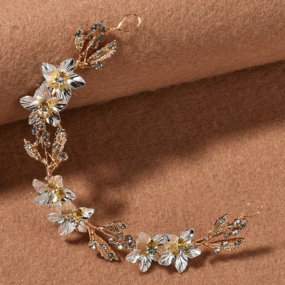 Bridal Wedding Handmade Hair Chain Headband Accessory