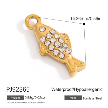 Cute DIY Stainless Steel Jewelry Accessories for Bracelets Necklaces Earrings