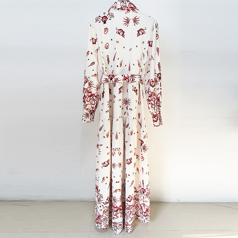 Printed Long Maxi Dress Stylish Summer Casual