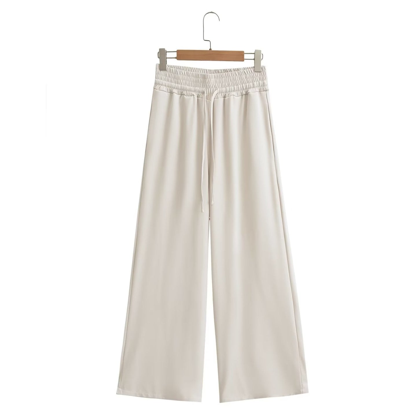 Solid Color Split Vest and Pants Sets