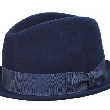Women’s Wool Felt Hat with Bow Detail - Vintage Style