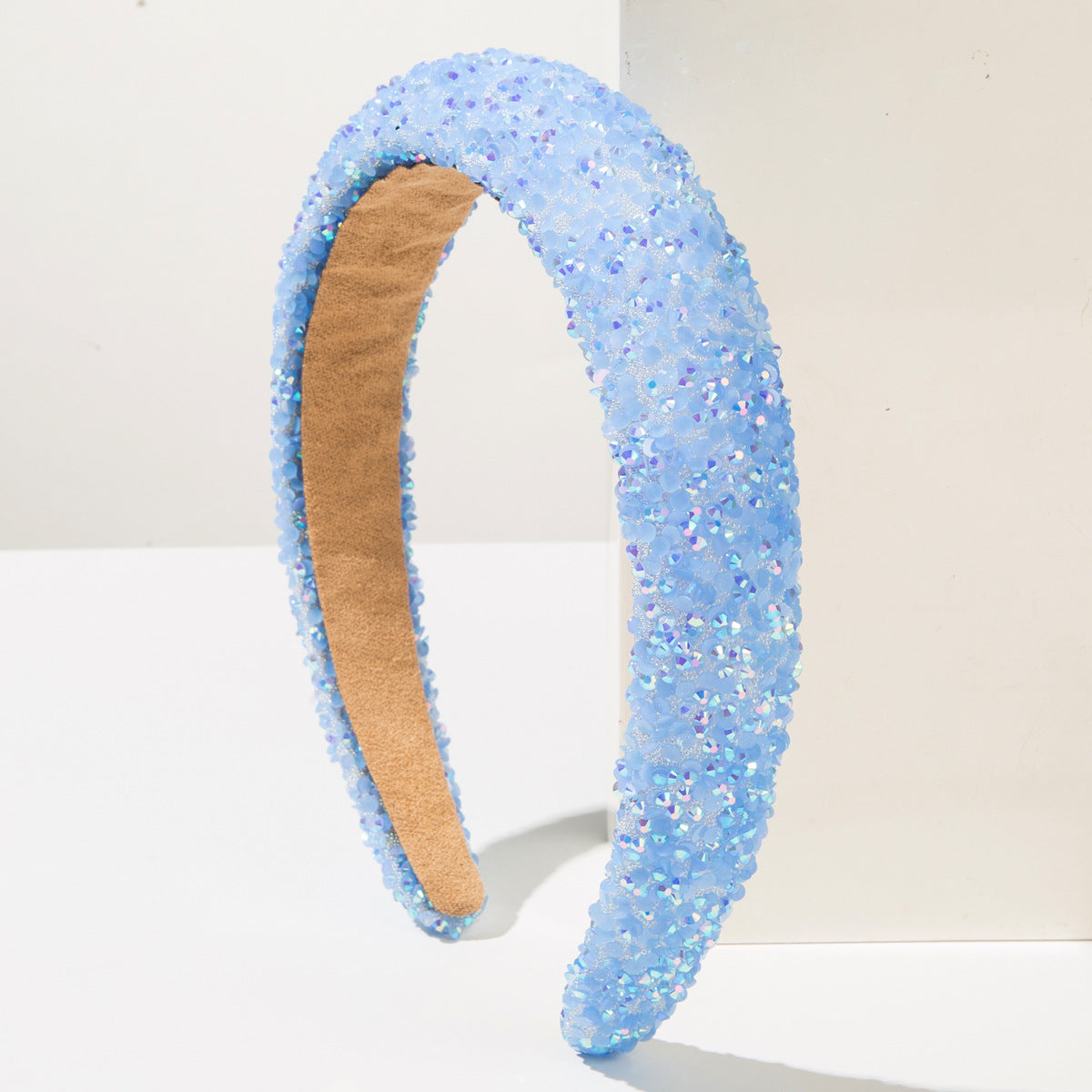 Dopamine Color Crystal Headband for Women - Chic and Versatile Hair Accessory
