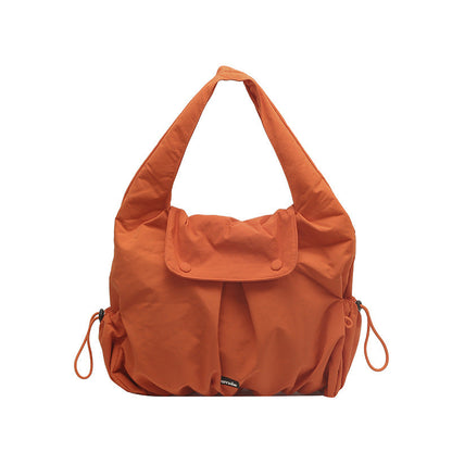 Trendy Nylon Shoulder Bag Casual Large Capacity Commuter Bag