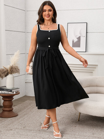 Solid Color Maxi Dress Elegant Casual Evening Dress