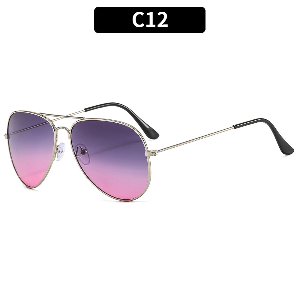 Retro Round Men's Sunglasses Classic Driving UV400 Protection