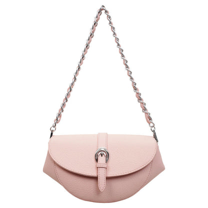 Fashionable Saddle Bag with Chain Strap