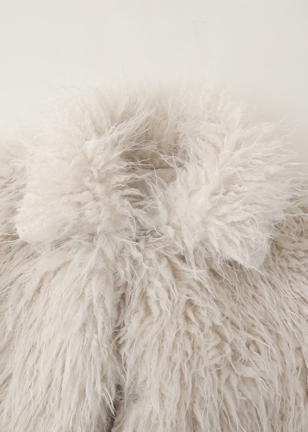 Faux Shearling Jacket Soft Textured Cozy Chic