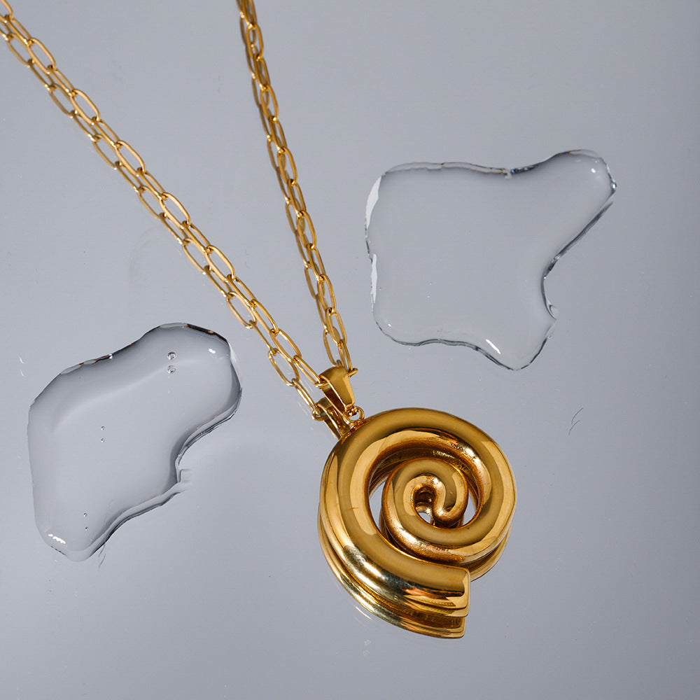 Threaded Circle Pendant Vintage