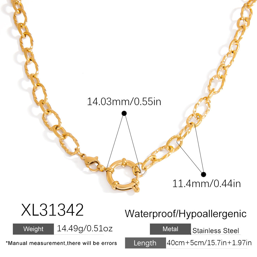 DIY Gradient Butterfly Flower Stainless Steel Pendants
