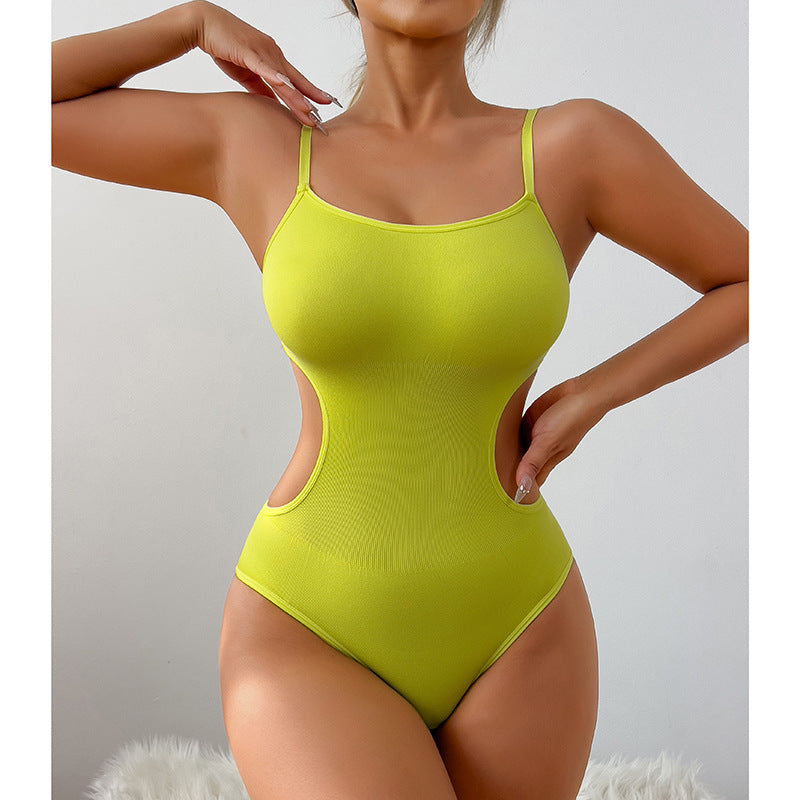 Backless Cami Jumpsuit Sexy Solid Color