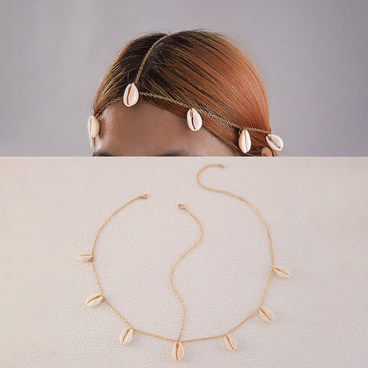 New Bohemian Pearl Chain Headband Hair Accessory