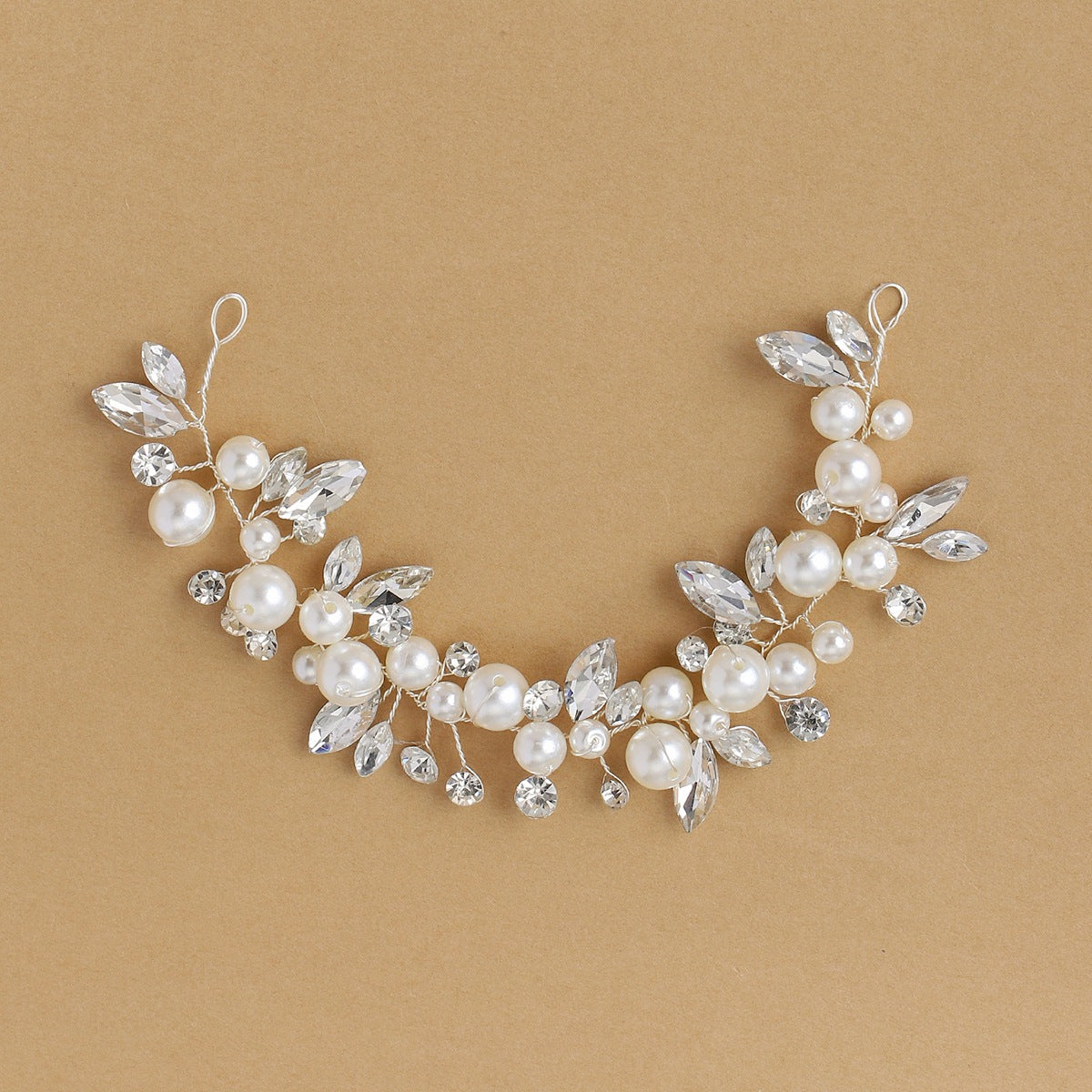 Bridal Pearl Hairband Elegant Wedding Accessory