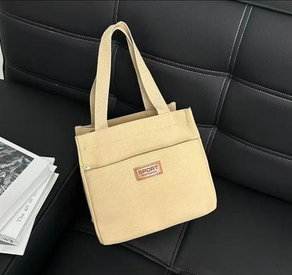 Minimalist Canvas Tote Bag Casual & Stylish