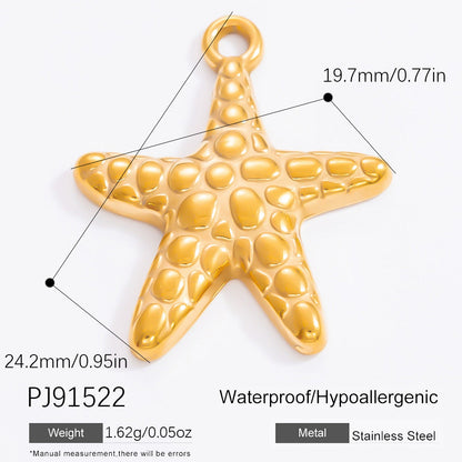 Stainless Steel DIY Ocean Series Coconut Tree Pendant Necklace