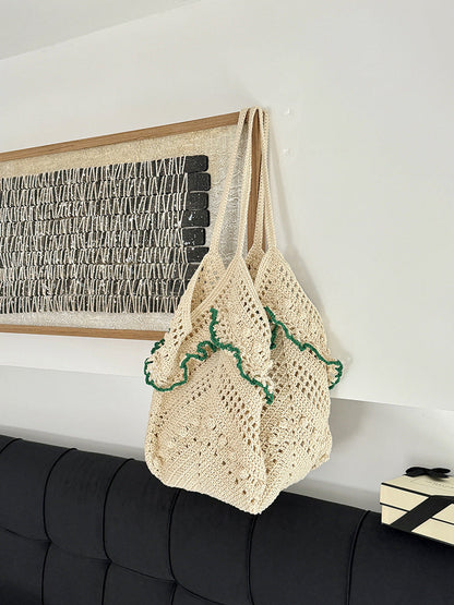Trendy Bohemian Large Capacity Woven Women's Bag
