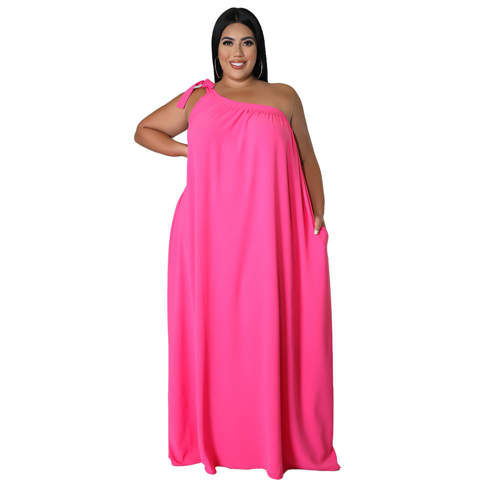 Sleeveless Backless Maxi Dress Elegant Solid Color