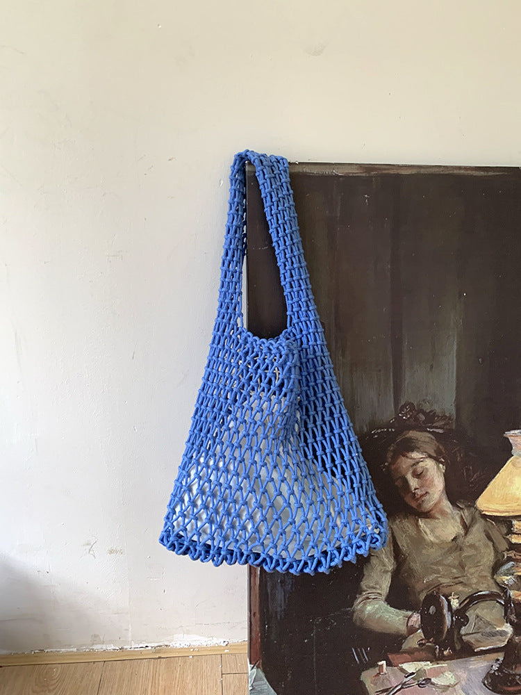 Handwoven Tote Bag for Women Stylish Casual Shoulder Bag
