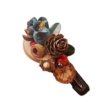 Vintage Floral Hair Clips Sweet Girl Hair Accessories