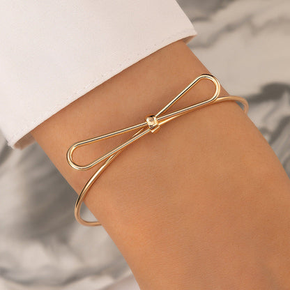 Floral Pearl Open Cuff Bracelet Stylish Fresh Design