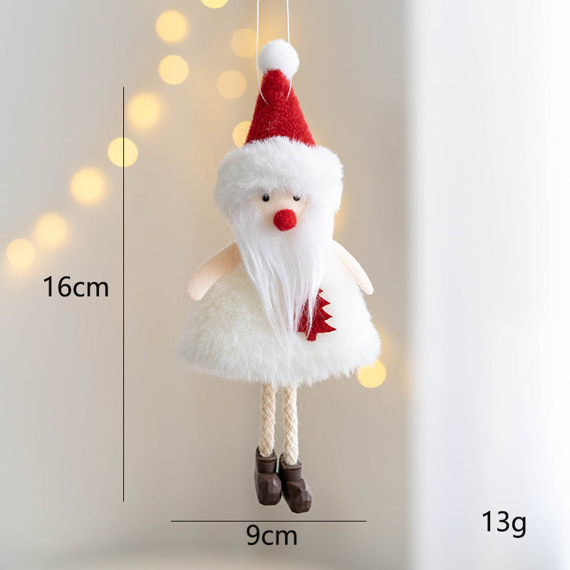 Cute Plush Reindeer Doll Christmas Tree Hanging