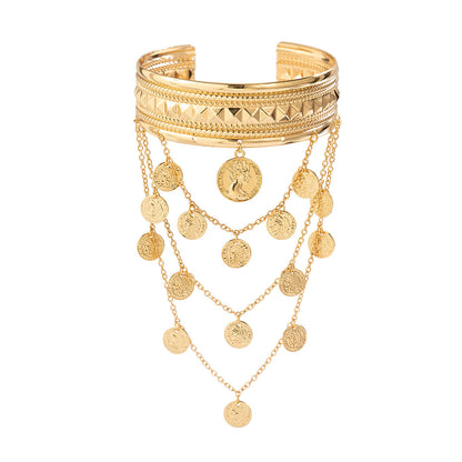 Vintage Tassel Adjustable Arm Cuff
