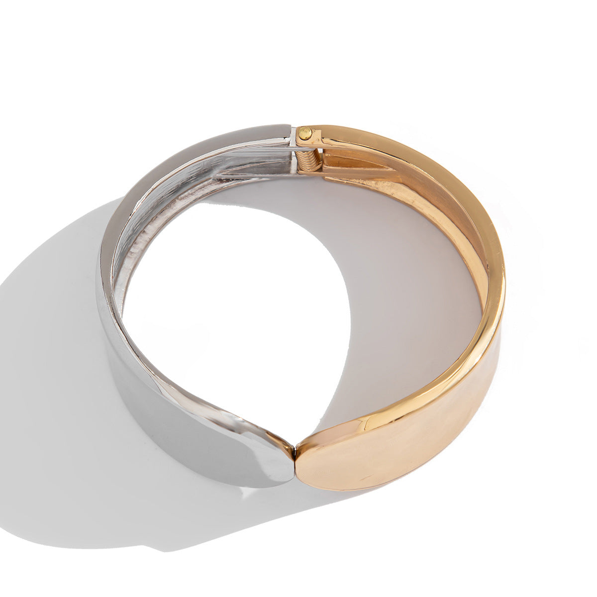 Creative Geometric Open Cuff Bracelet Women Alloy Fashion