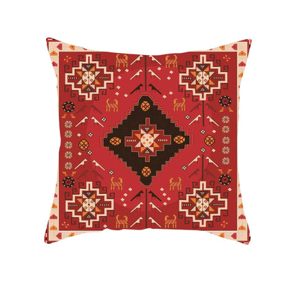 Retro Bohemi Dutch Velvet Square Pillow Cover Cushion Car Sofa Bed Sleeping Throw Pillow Customization