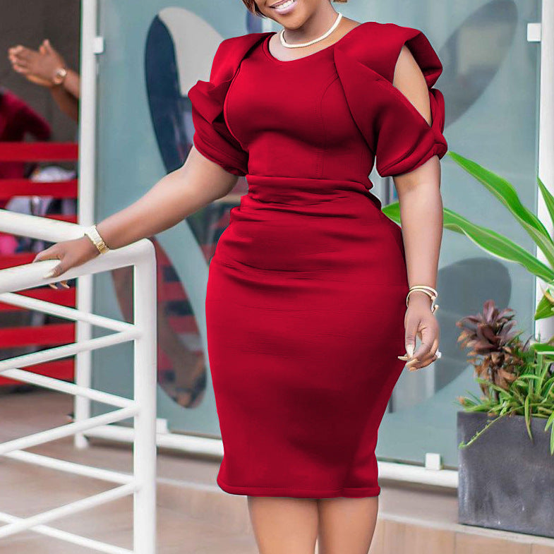 Elegant Pencil Dress Comfortable Business Casual Dress
