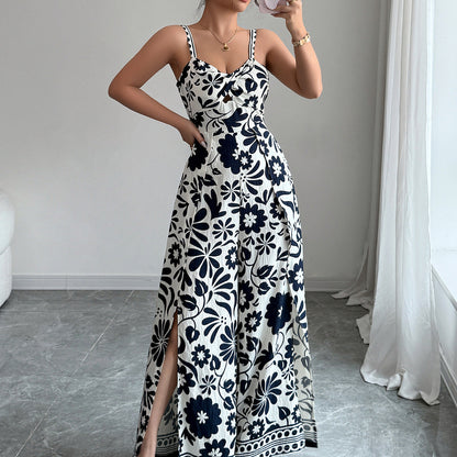 Elegant Twist Pattern Wide-Leg Jumpsuit for Women