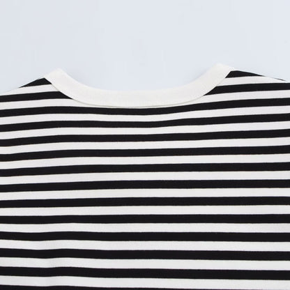 Simple Solid Color Round Neck T-Shirt