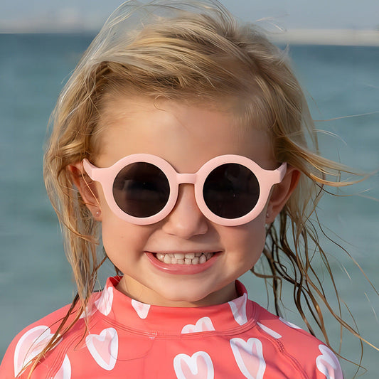 Trendy Round Vintage Children’s Sunglasses in Multiple Colors