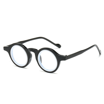 Retro Round Glasses with PC Frames for Unisex Fashion