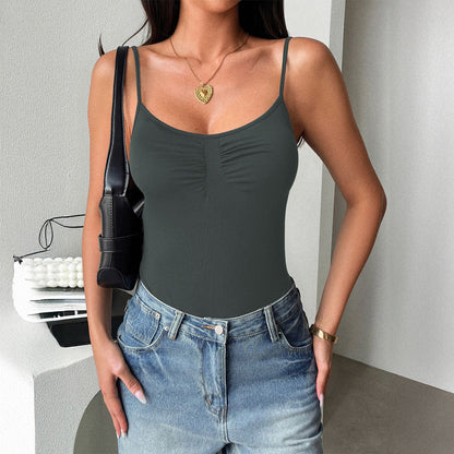 Y2K Sexy Camisole Jumpsuit for Women, Casual Street Style