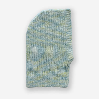 Handmade Wool Blend Colorful Pointed Balaclava Hat