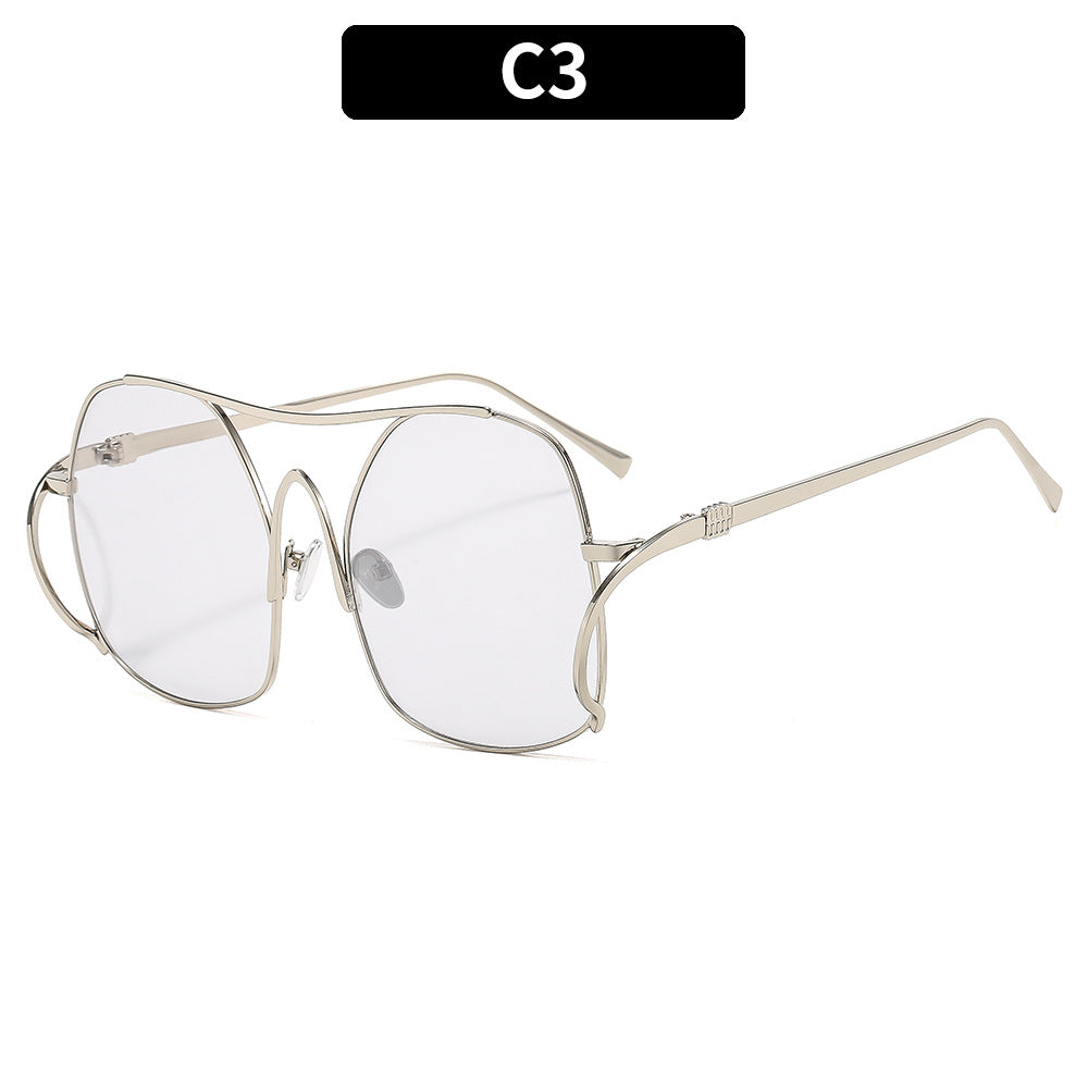 Fashionable Oversized UV400 Sunglasses for Men and Women