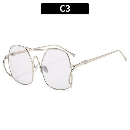 Fashionable Oversized UV400 Sunglasses for Men and Women