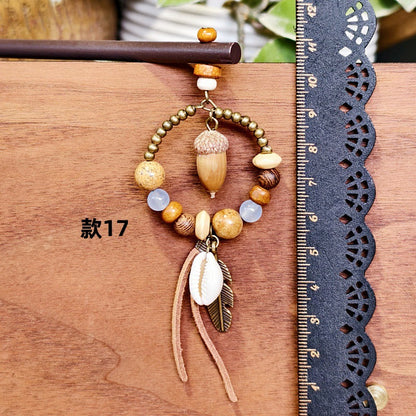 Vintage Leaf Hairpin Handmade Alloy Hair Accessories