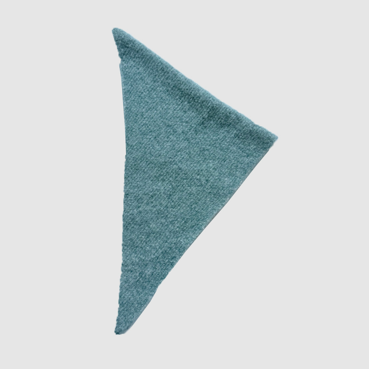 Handcrafted Triangle Wool Blend Scarf for Winter