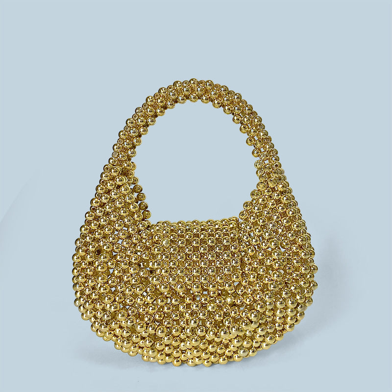 Mini Beads Handmade Party Handbag