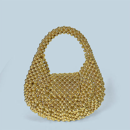 Mini Beads Handmade Party Handbag
