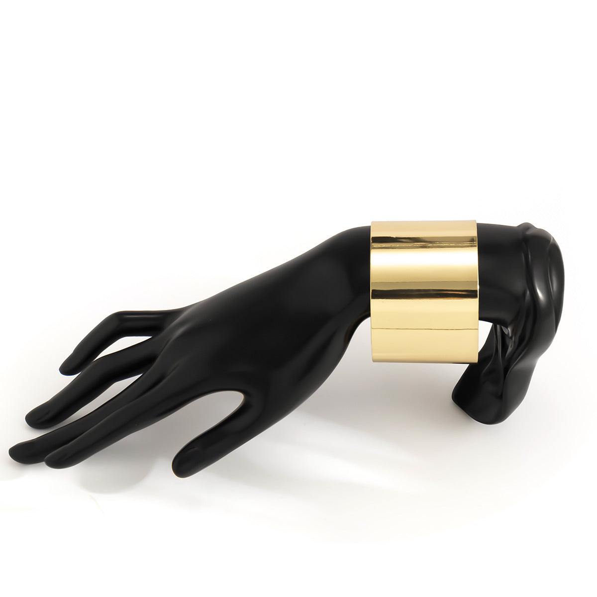 Trendy Metal Open-Cuff Bangle For Women