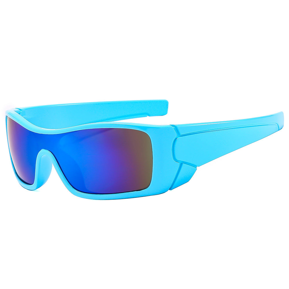 Y2K Futuristic Square Sunglasses Stylish Men's Eyewear