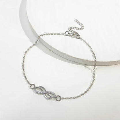 Vintage Zircon DelicateÂ  Anklet